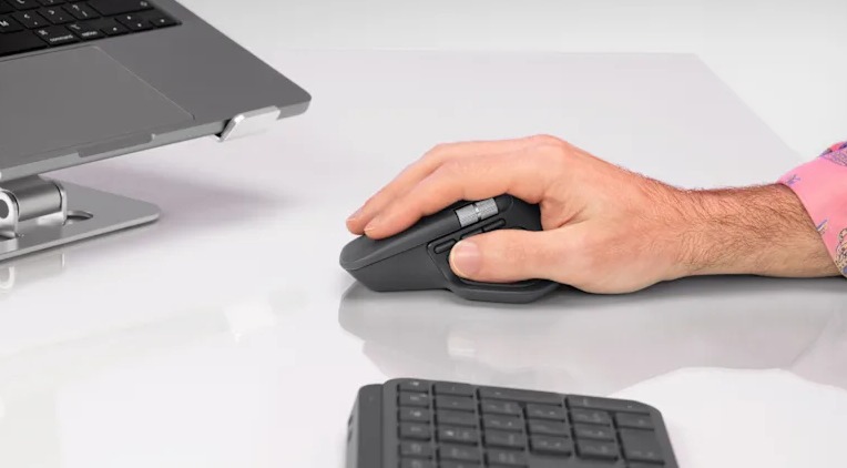 Logitech Mx Master 4 High-Performance Wireless Mouse (Graphite, Pale ...