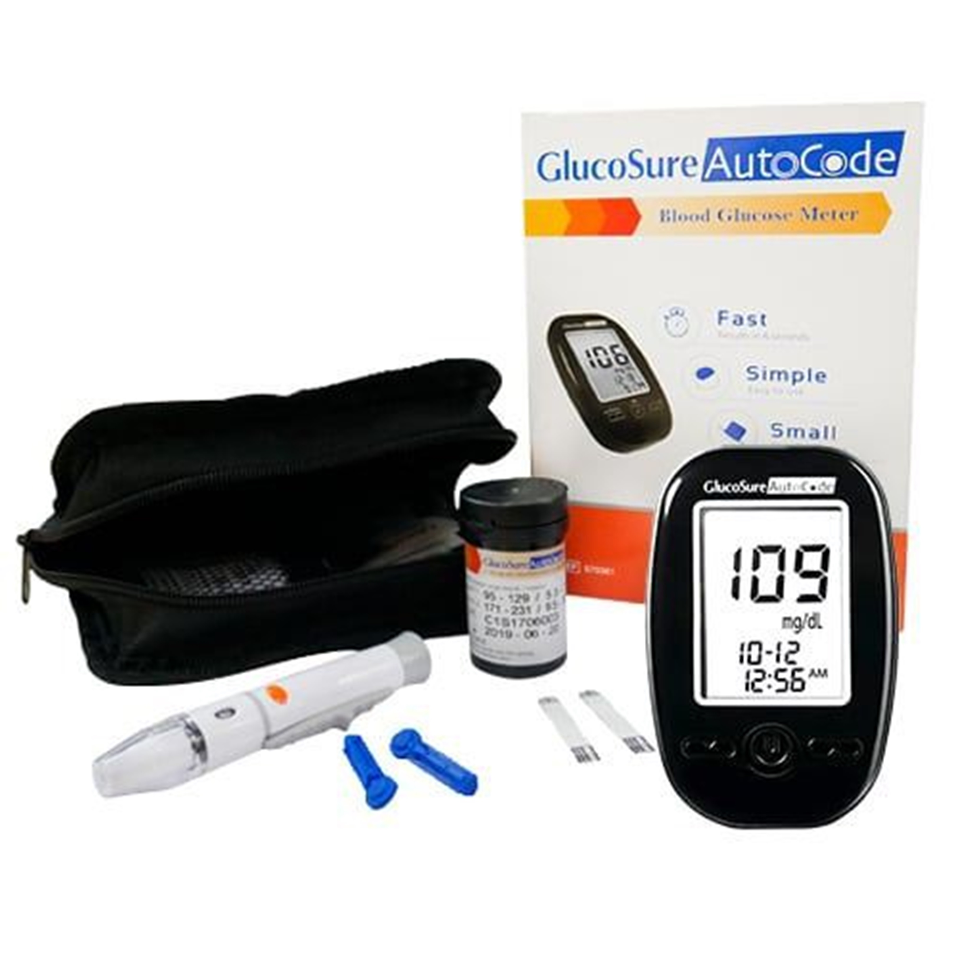 Glucosure Autocode Glucometer Machine or Glucosure Autocode Test Strips ...