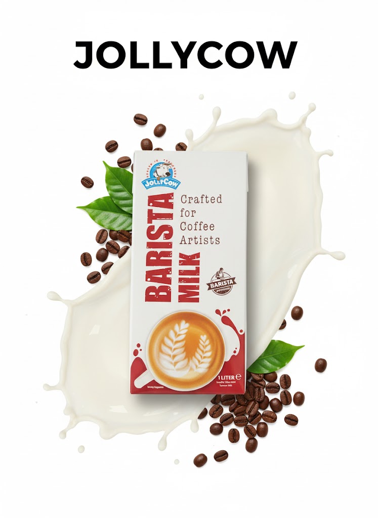 JollyCow Barista Milk 1L - Perfect for Lattes, Cappuccinos, and More x ...