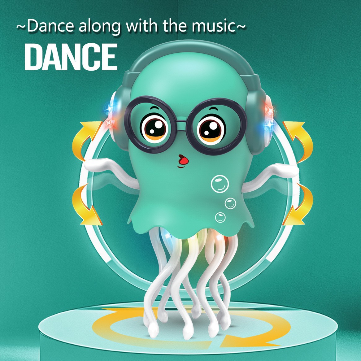 Magic Dancing Jellyfish Toy, Electric Induction Escape, Automatic ...