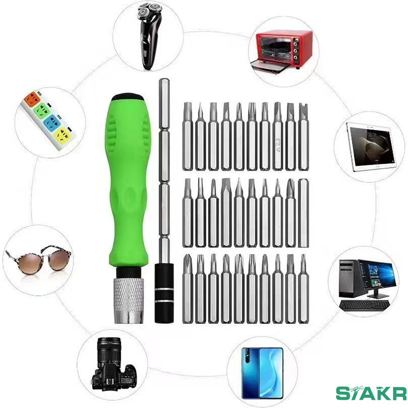 32 in 1 Magnetic Laptop Screwdriver Kit/Computer Repair Kit/Precision ...