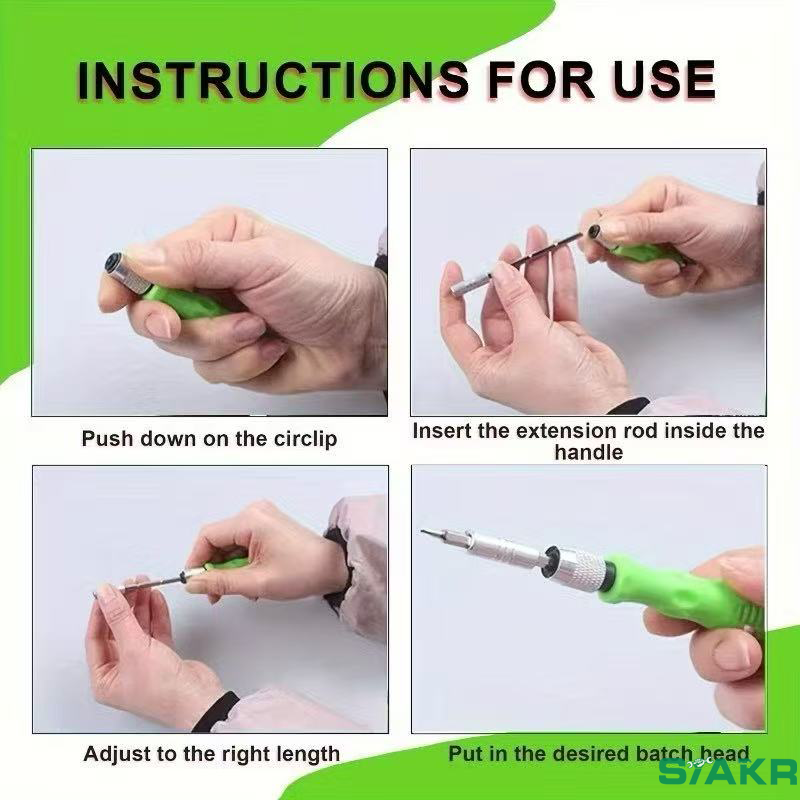 32 in 1 Magnetic Laptop Screwdriver Kit/Computer Repair Kit/Precision ...