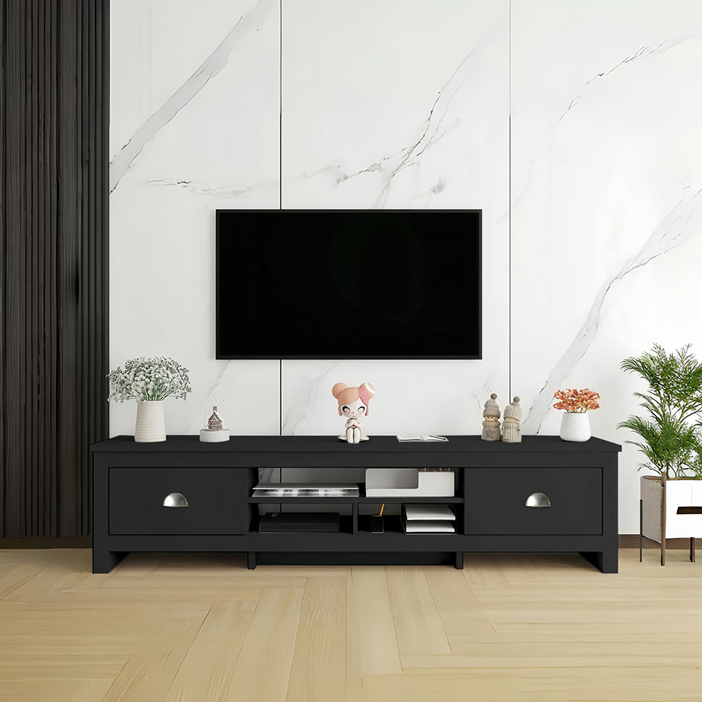 TV cabinet rack, modern living room TV rack and cabinet, 140CM TV desk ...