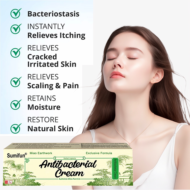 Sumifun Antibacterial Cream Relief for Psoriasis, Dermatitis, Eczema ...