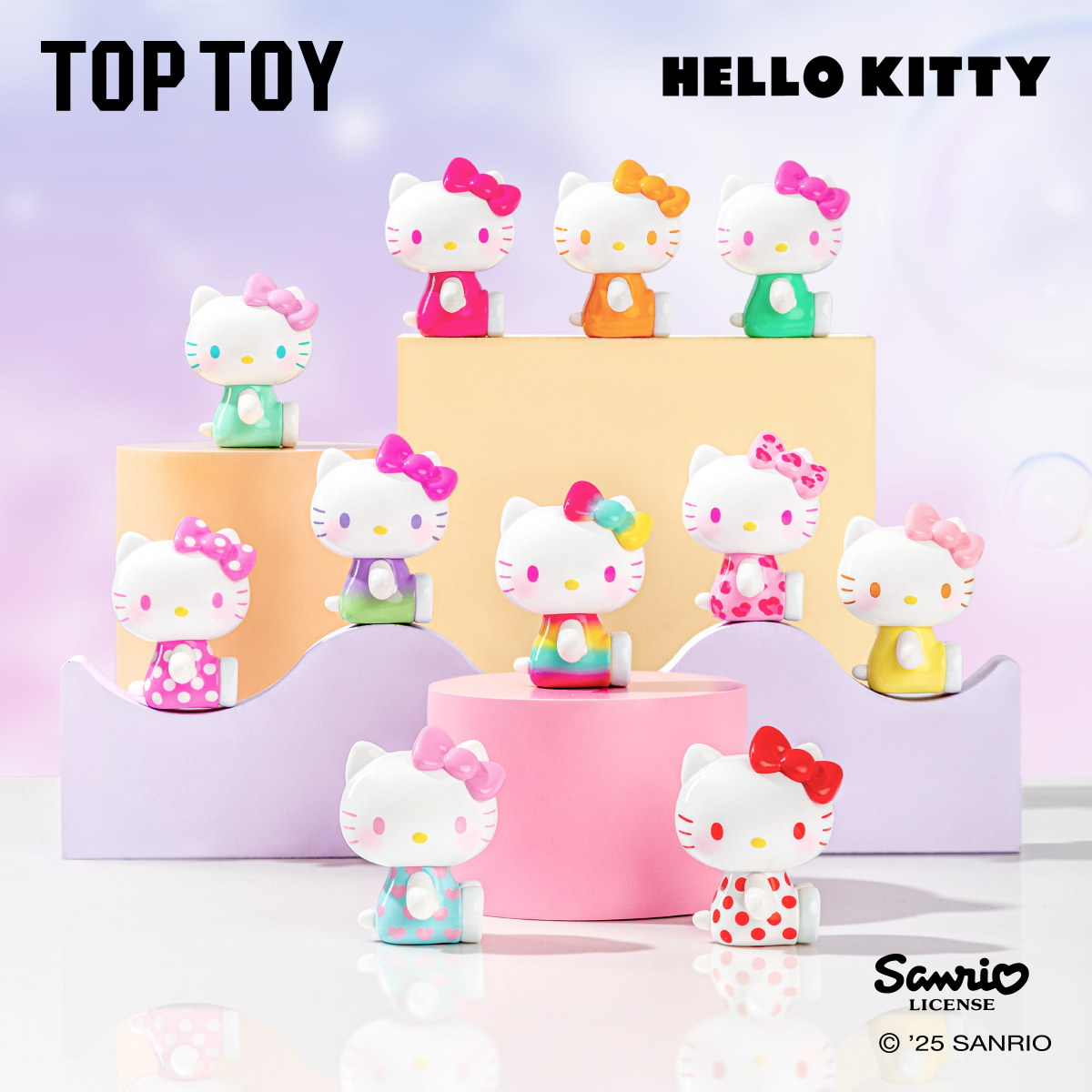[NEW] TOPTOY Hello Kitty Summer Rainbow Candy Mini Figures Surprise Bag ...