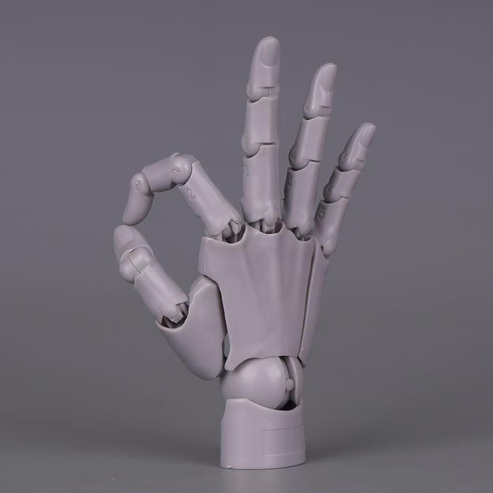 Hyper-flexible joint 1:1 Hand Model PVC Artist Mannequin Hand Shape ...