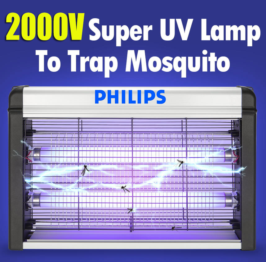 【BUY 1 TAKE 1】Mosquito Killer Lamp Fly Killer Uv Light Hanging Landing ...