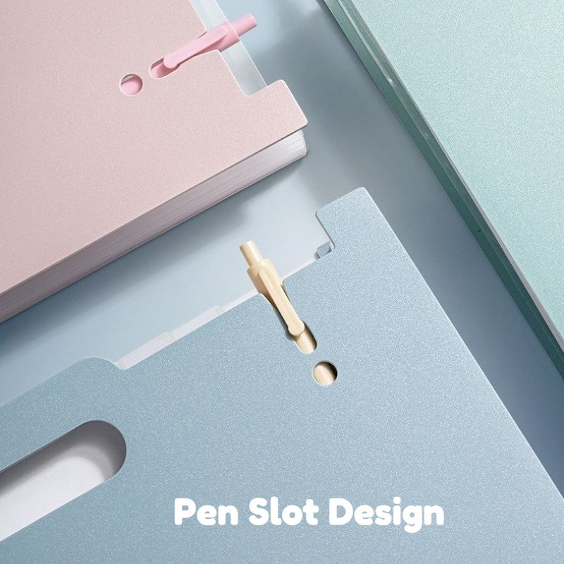 Long Expanding File Folder Document Organizer Storage Box Desktop ...