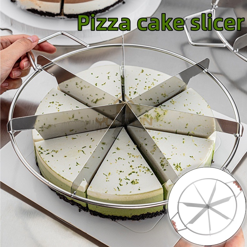 Pizza Cutter Stainless Steel - Kitchen Gadget for Pizza, Pancake, Cake ...