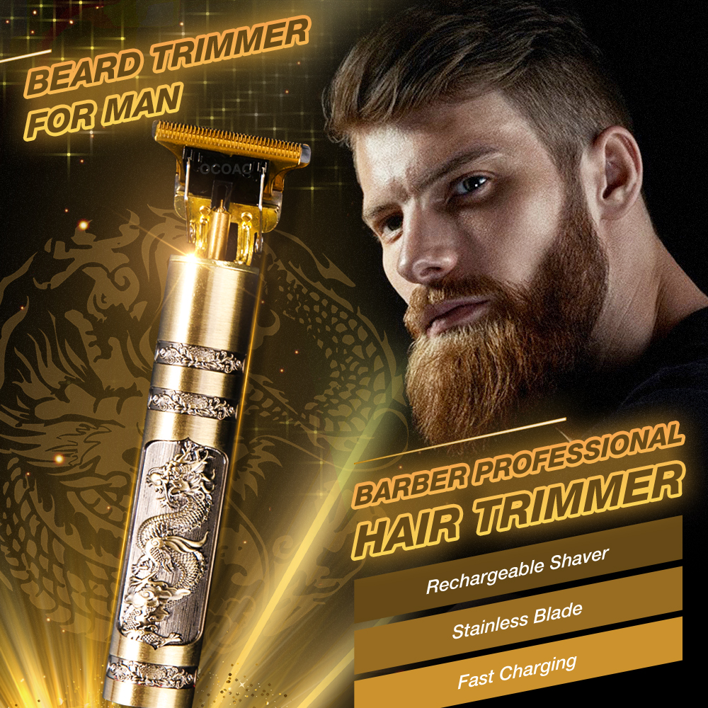 Electric Hair Clipper Razor Hair Cut Rechargable Original Complete Set ...