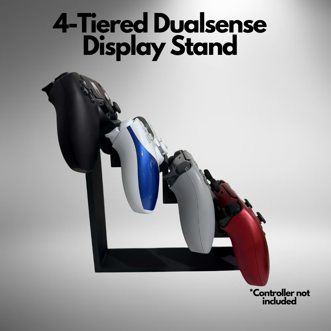 Tiered Dualsense Controller Display Stand 3D Printed Haus Checklist ...