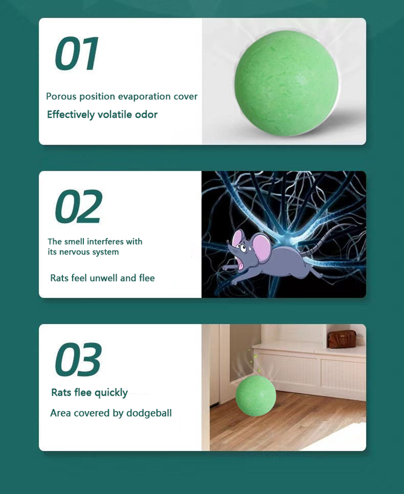 Rat Repellent Mothballs Long-Lasting Rodent Protection Killer for Rats ...