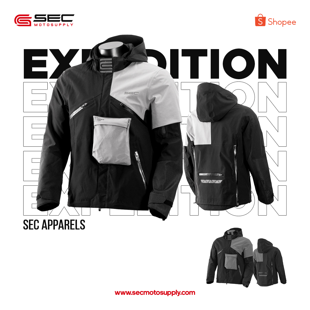 SEC Expedition Elite Motorcycle Riding Jacket (S–3XL) | Shopee Philippines
