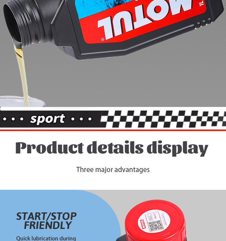 Motul Scooter Oil 1L 4T SAE 10W40 Fully Synthetic For Honda Click 125 4 ...
