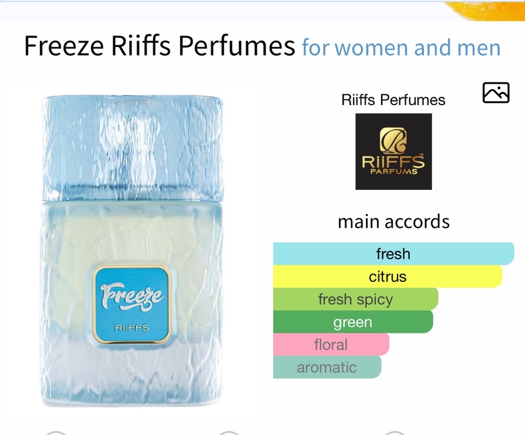 Riffs Freeze 100ml extrait by Riiffs | Shopee Philippines