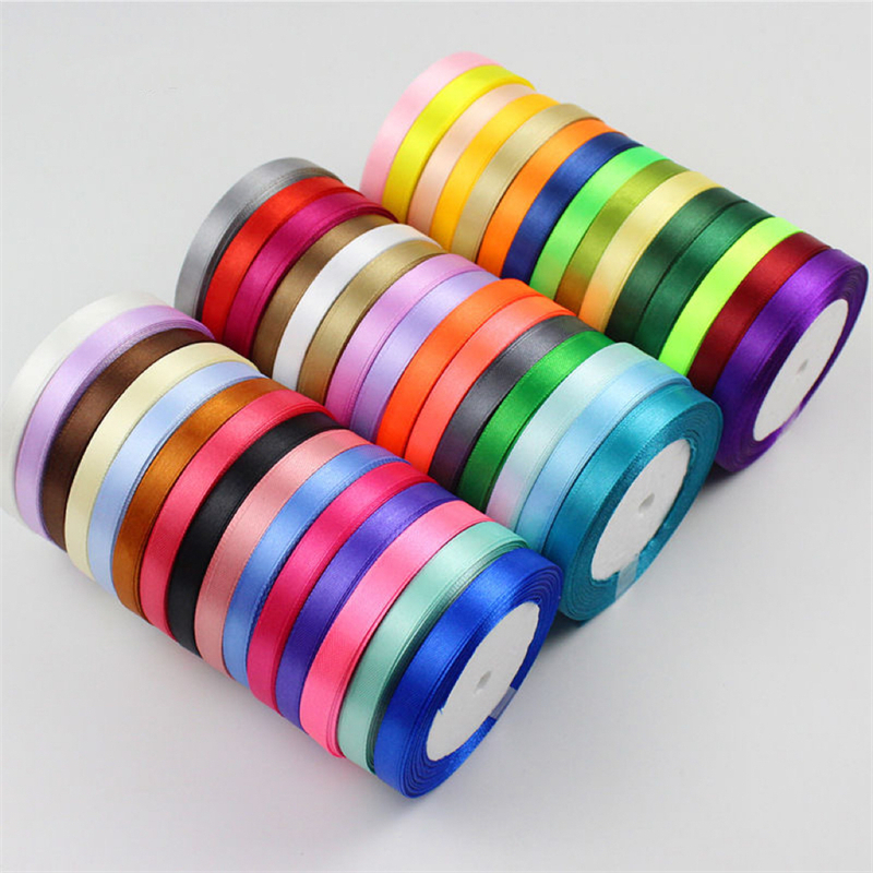 22M/1cm Gift Ribbon Roll Romantic Gift Bouquet Decorated Ribbon Making ...