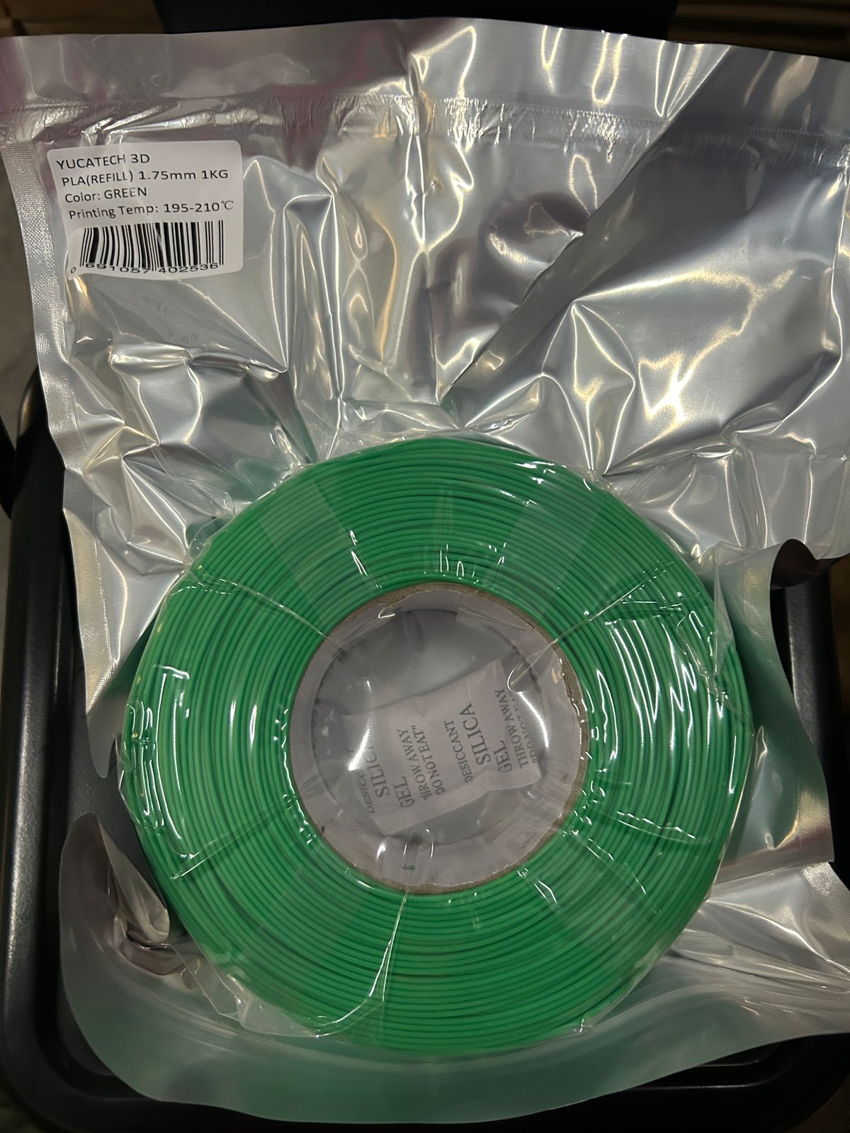 YUCATECH 3D Filament REFILL - PLA 1.75mm 1KG (Refill for Re-useable ...