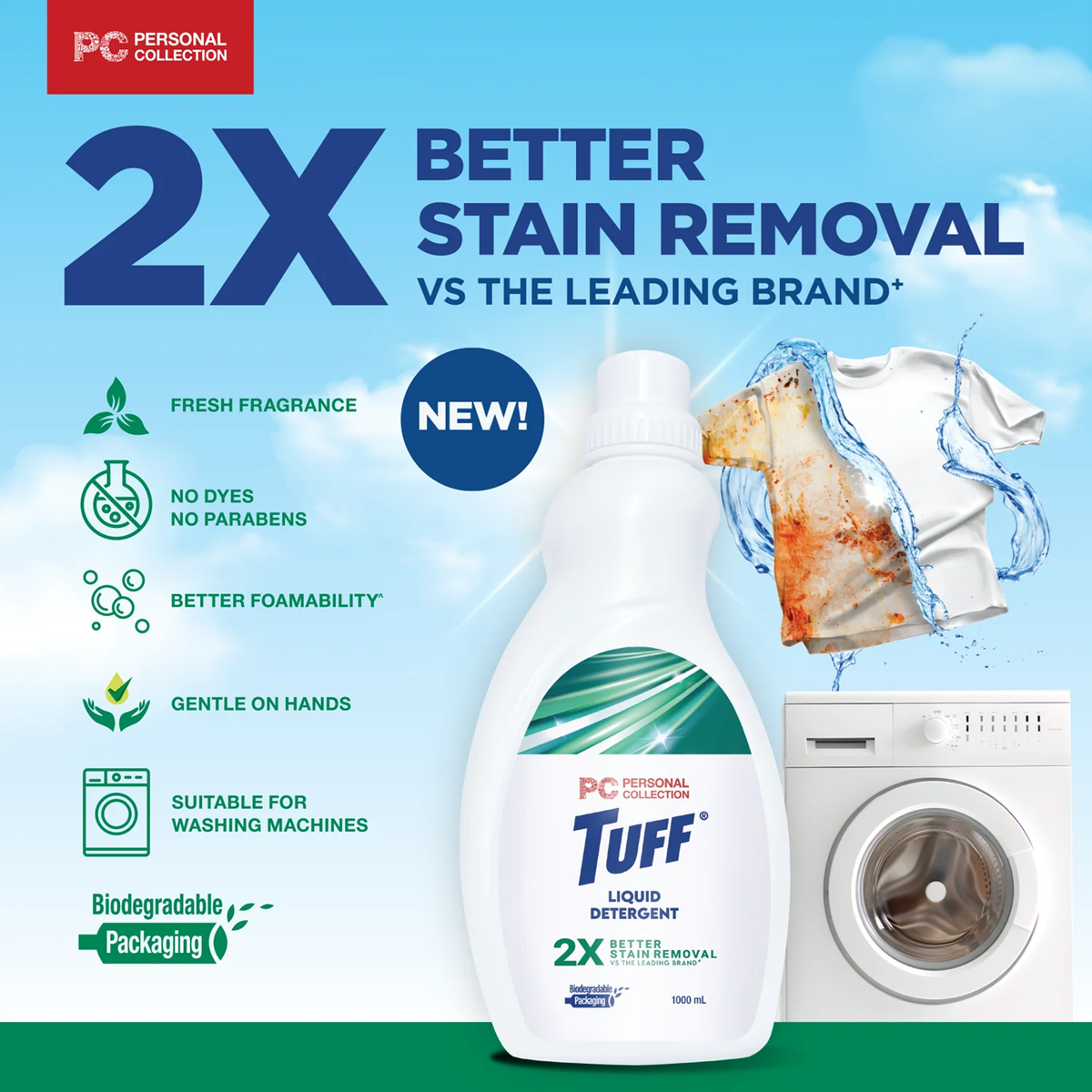 Tuff Liquid and Powdered Laundry Detergent PC Personal Collection ...