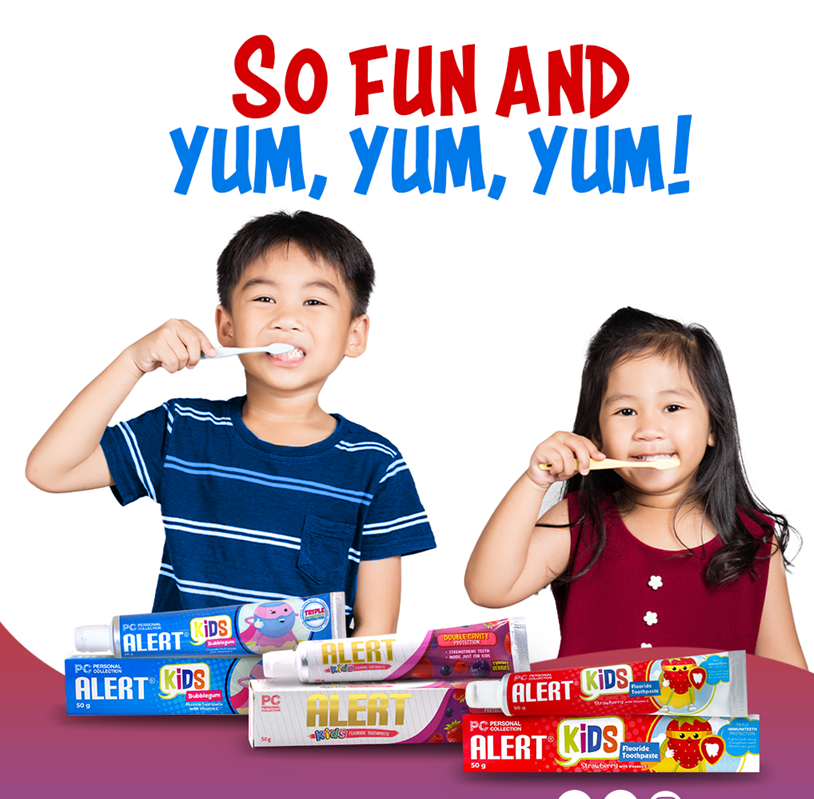 Alert Kids Fluoride Toothpaste PC Personal Collection | Shopee Philippines