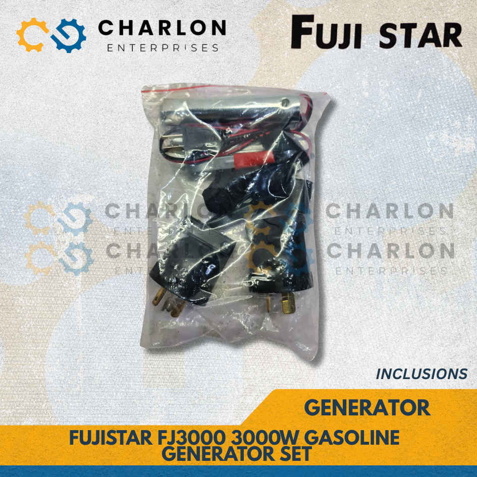 Fujistar FJ3000 3000W Gasoline Generator Set | Shopee Philippines