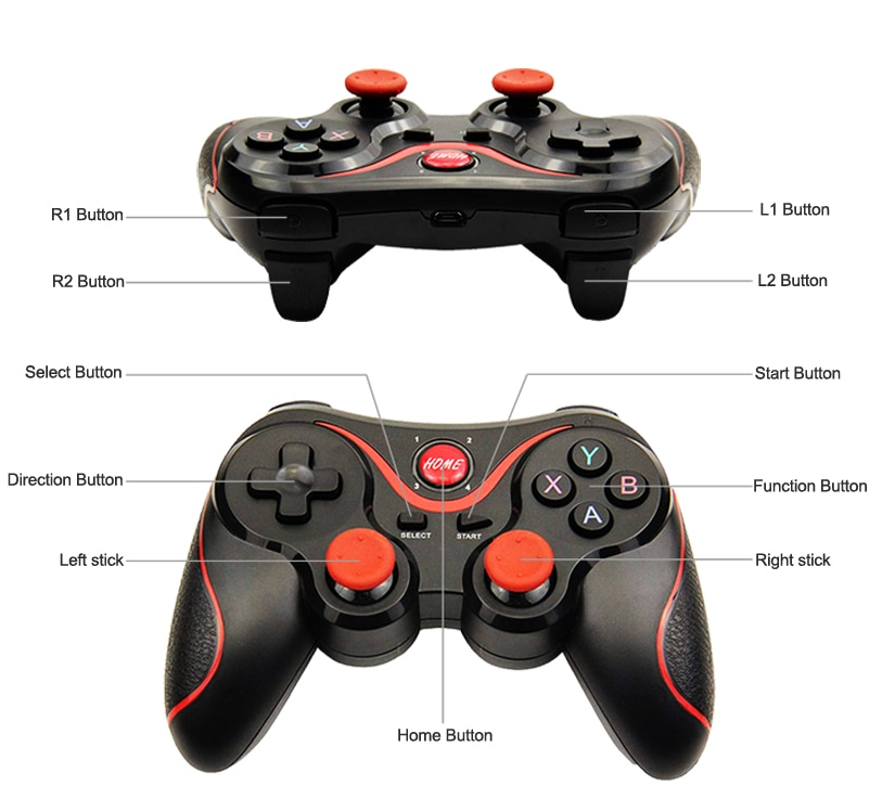 Gen Game X3 Wireless Bluetooth Gamepad Game Controller With Phone ...