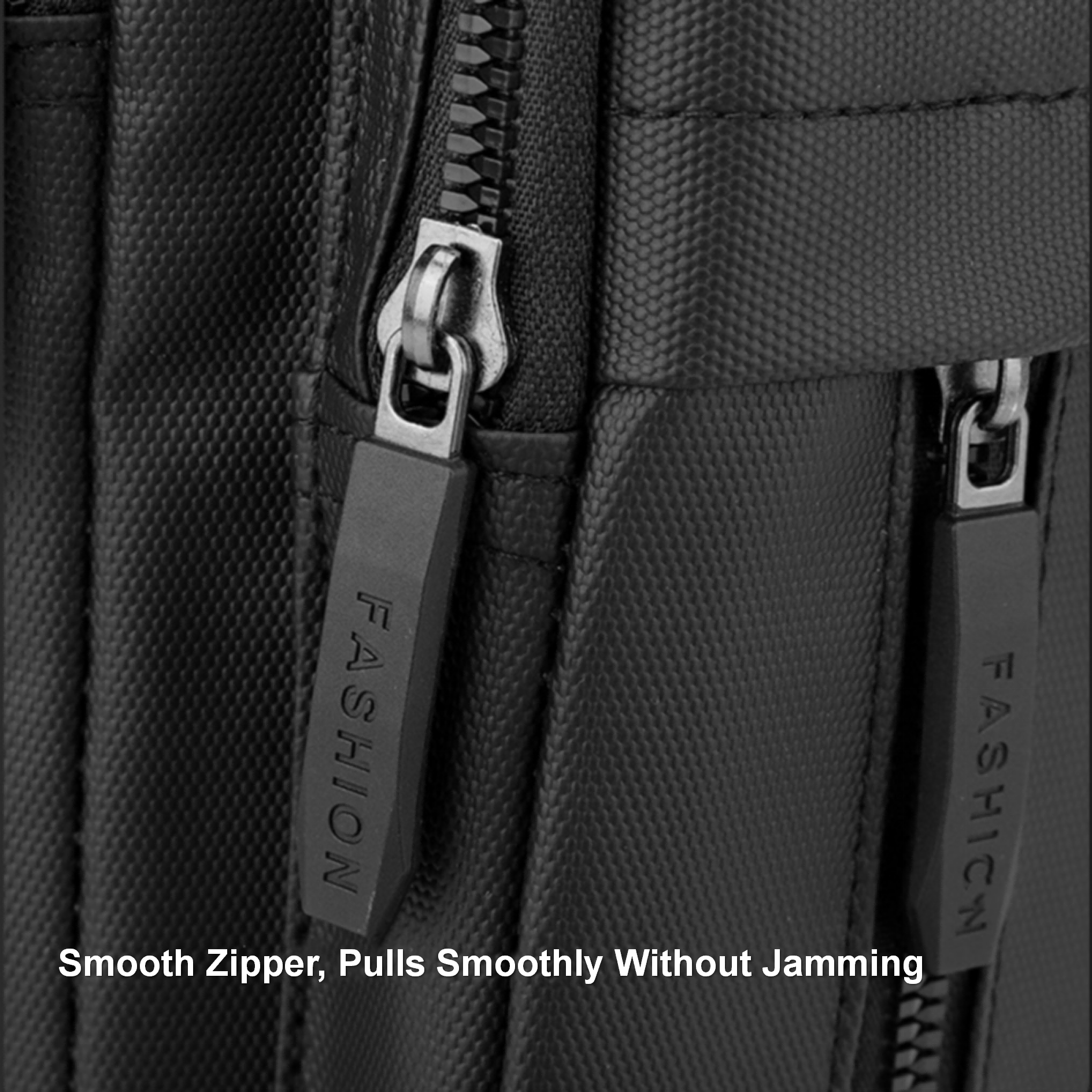 Men's Stylish & Functional Waterproof Nylon Shoulder Bag (Black/Grey ...