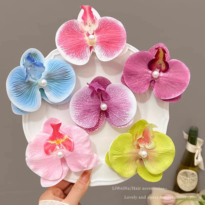 fashion-hawaiian-flower-hair-clip-set-beach-holiday-hairpin-side-bangs