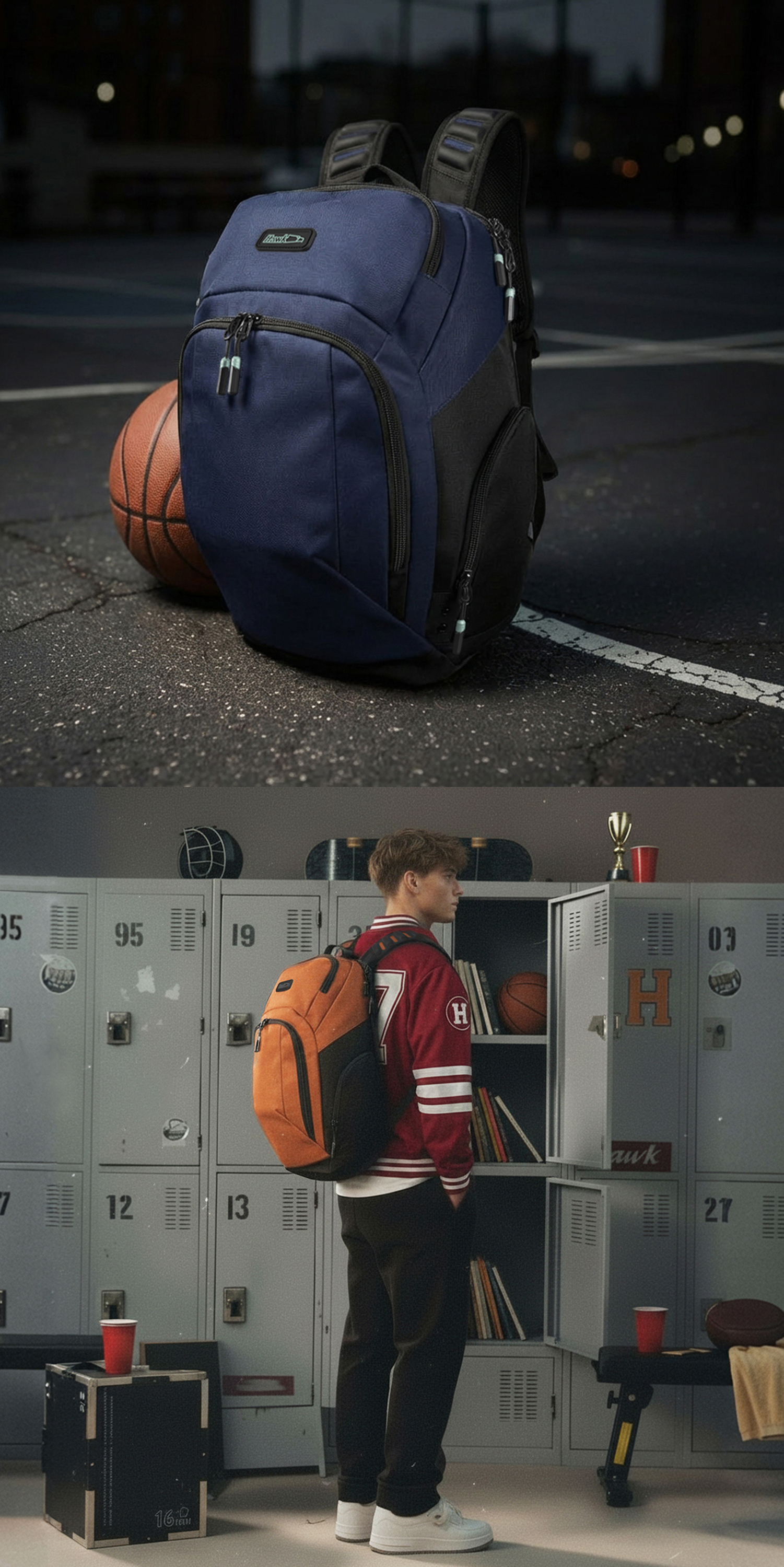 Hawk 6089 | Hawk Pro Backpack | Shopee Philippines