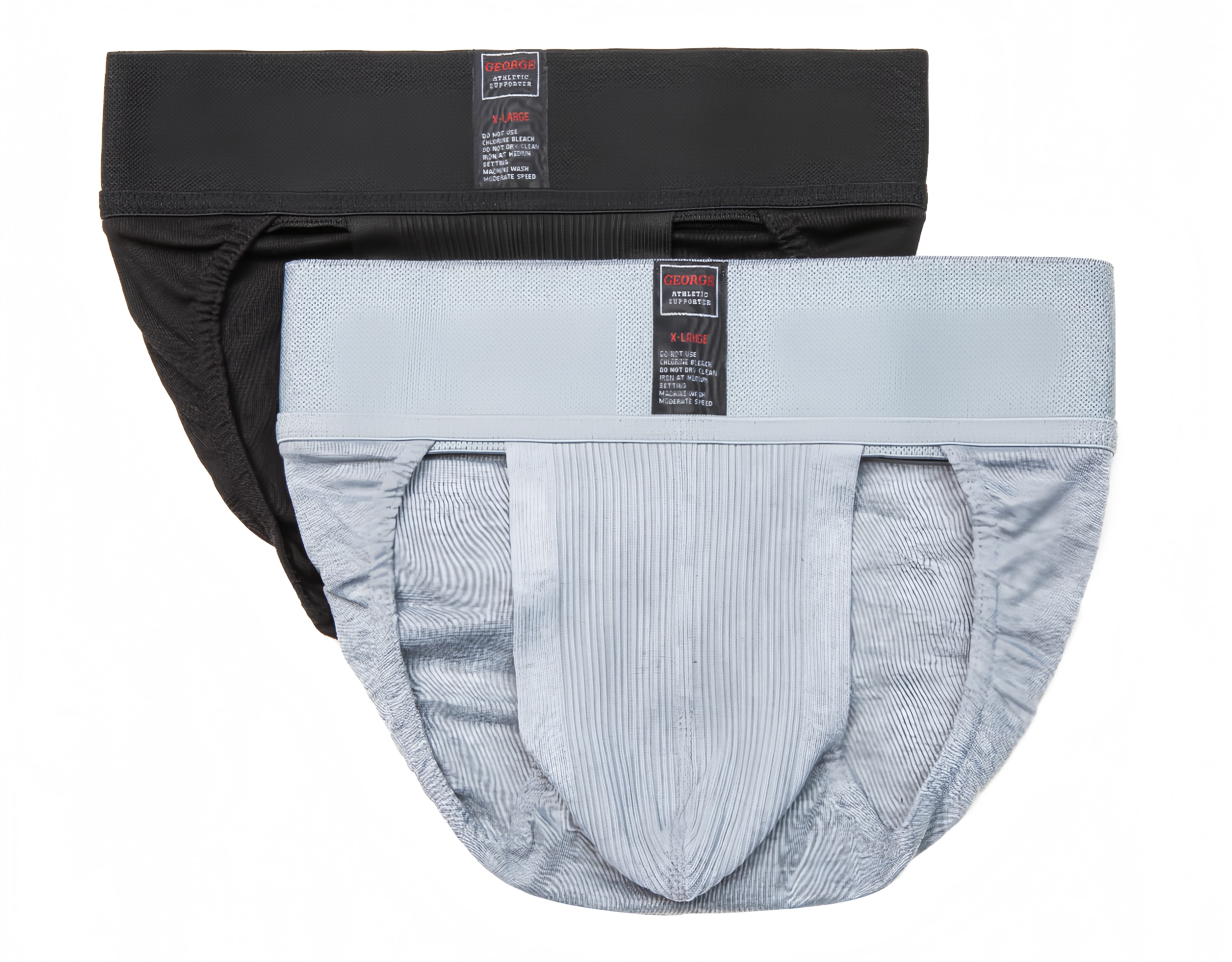 GEORGE Athletic Supporter Briefs Mixed Comfortable Breathable Triangle ...