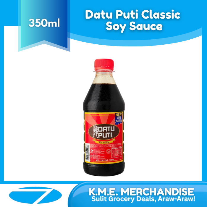 Datu Puti Classic Soy Sauce (350ml) | Shopee Philippines