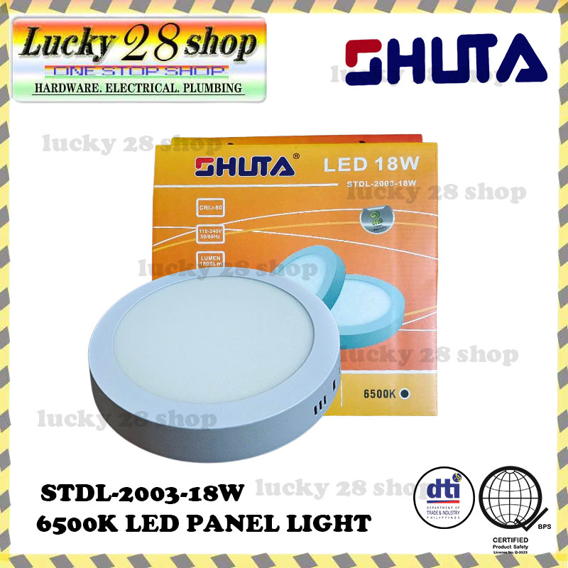 STDL-2003- ( 12W- 18W ) SHUTA 6500K LED PANEL LIGHT | Shopee Philippines