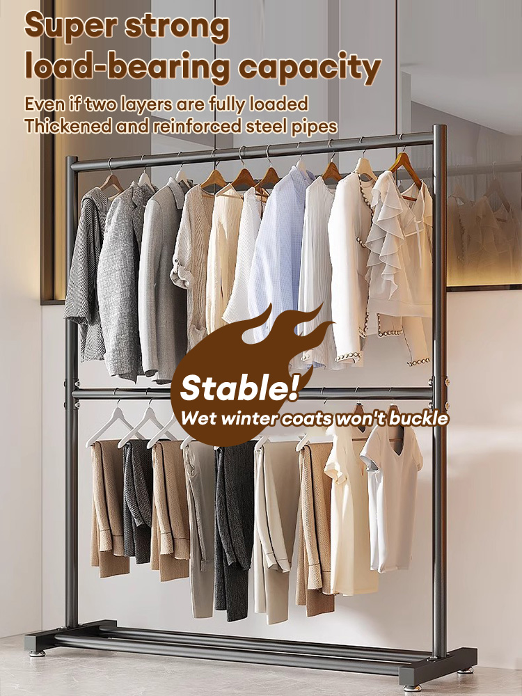Clothes Rack Double Layer Drying Rack Heavy Duty Sampayan Drying Rack ...