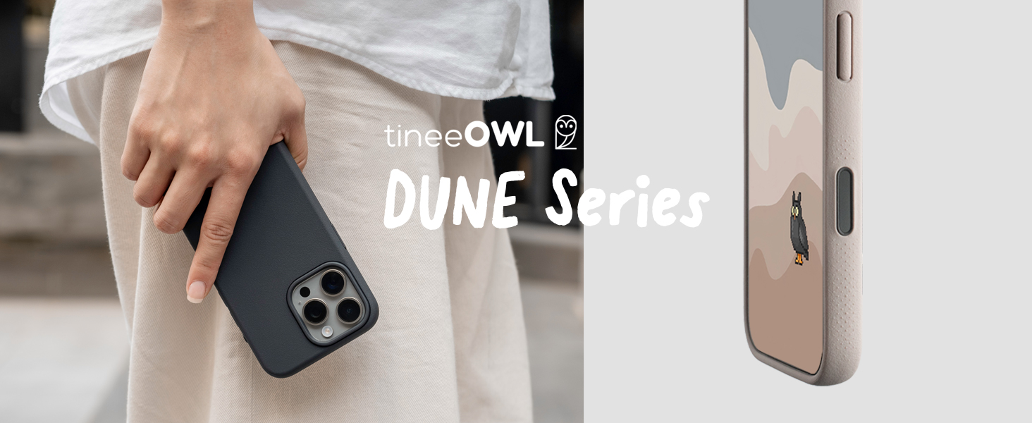 TineeOwl Case for iPhone 16 Pro / 16 Pro Max - Magnetic Case w/ Camera ...