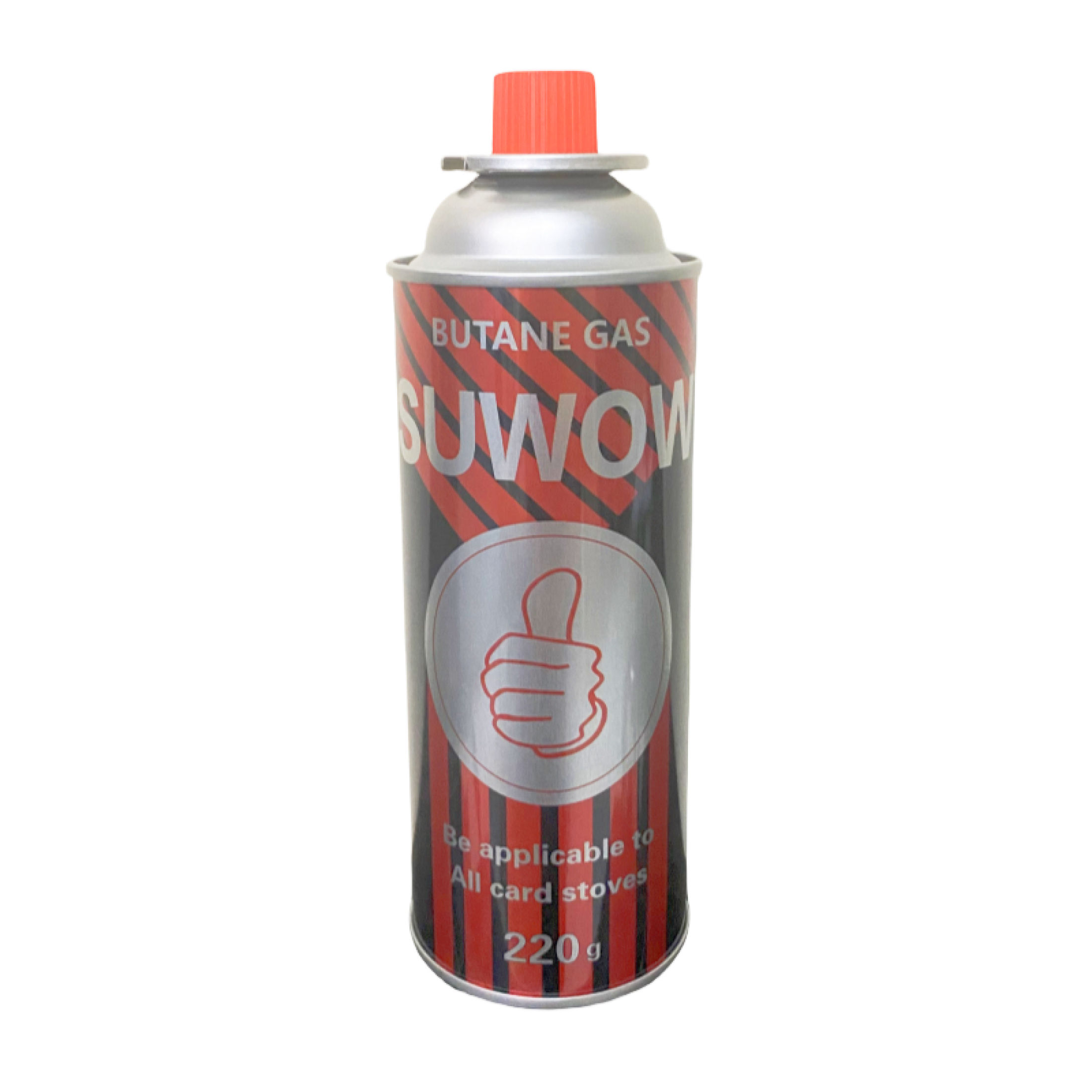 Camping Suwon 4pcs x 220g Butane Gas Canisters for Portable Gas Stove ...