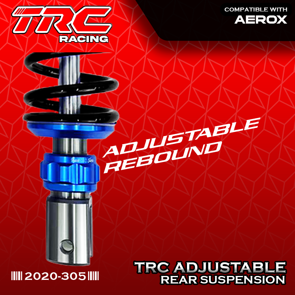 TRC Racing RACETECH-SERIES FULLY ADJUSTABLE 305MM REAR SHOCK SUSPENSION ...
