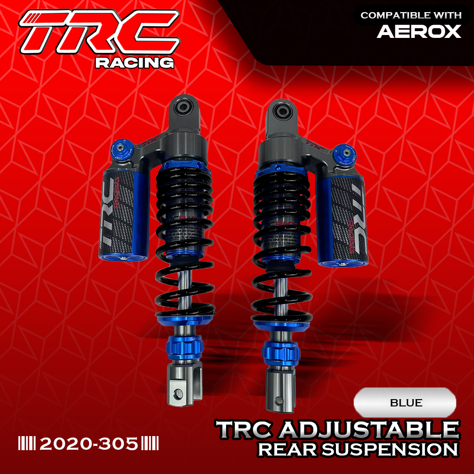 TRC Racing RACETECH-SERIES FULLY ADJUSTABLE 305MM REAR SHOCK SUSPENSION ...