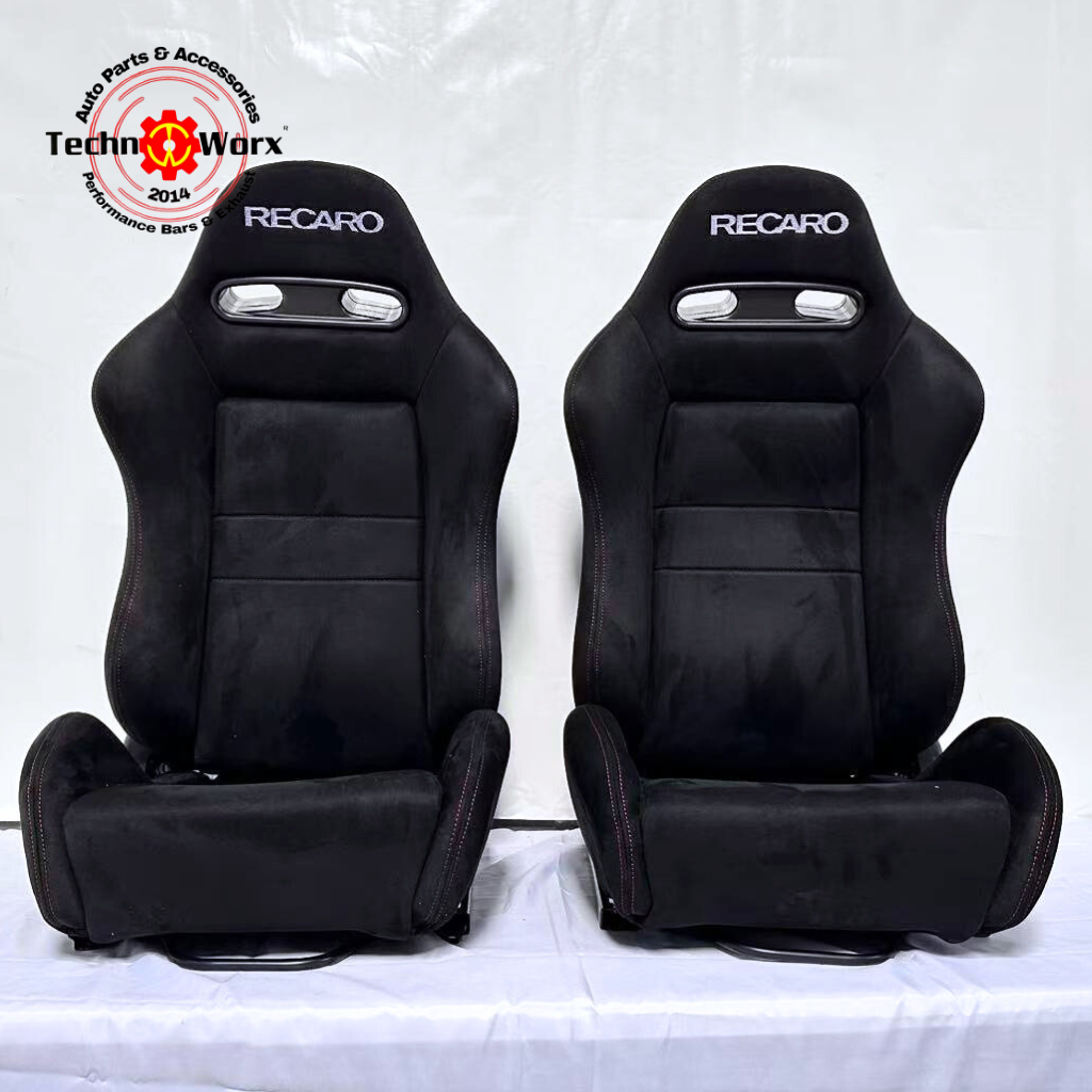 2pcs RECARO SR4 BLACK RACING Seats High Quality BUCKET Seat Thailand ...