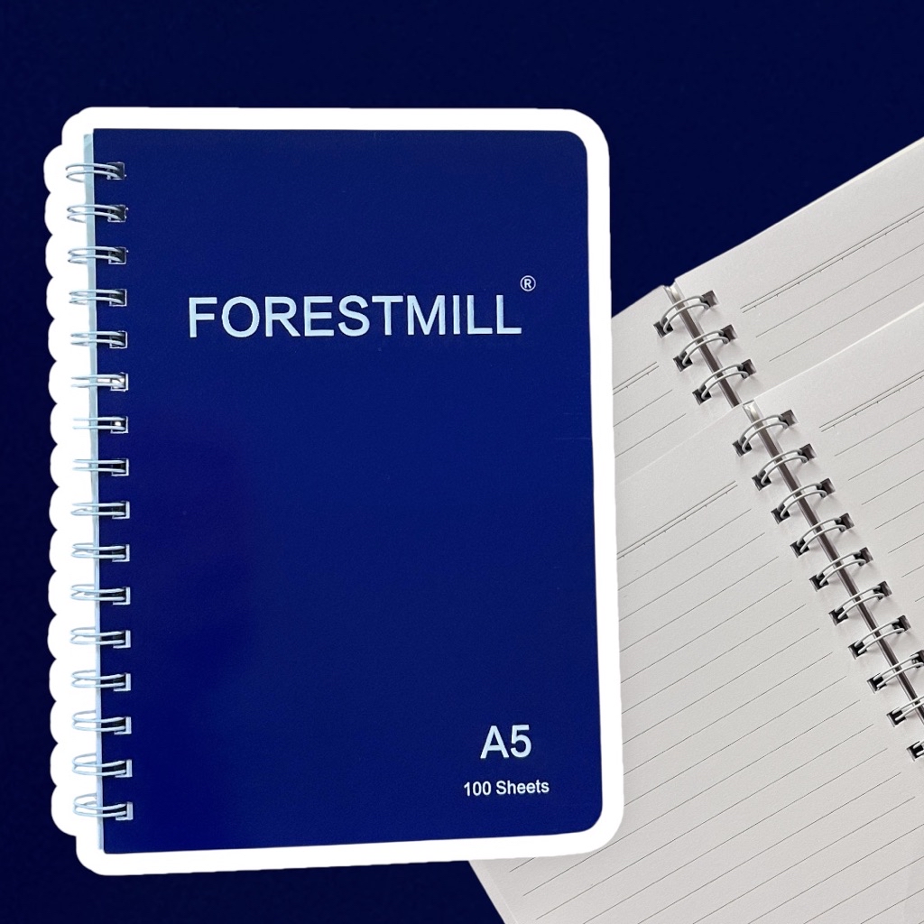 FORESTMILL® SPIRAL DOUBLE LOOP WIRE NOTEBOOKS | Shopee Philippines