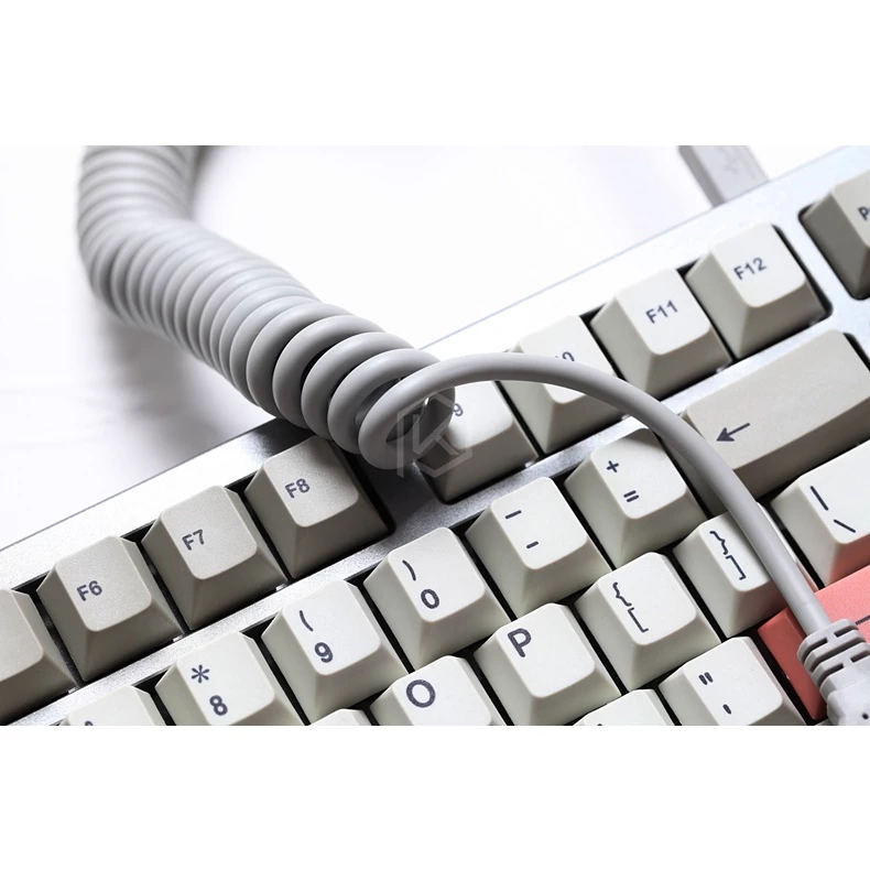 Mechanical Keyboard Custom Coiled Cable Wire GH60 Aviator USB Type C ...