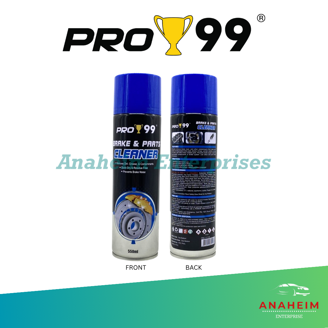 Pro 99 Brake & Parts Cleaner - 550ML | Shopee Philippines