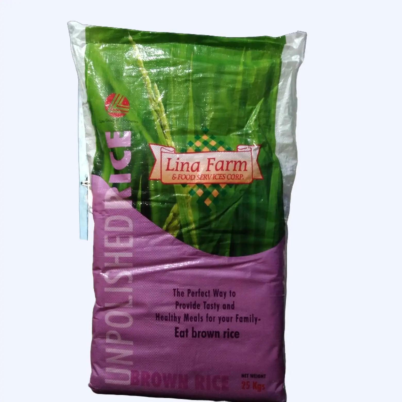10 kg Brown Rice (REPACKED WHITE SACKS) Grain Natural Carb Healthy ...
