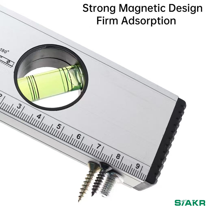 Aluminum Magnetic Level Aluminum Level Bar with Magnet Heavy Duty 400mm ...