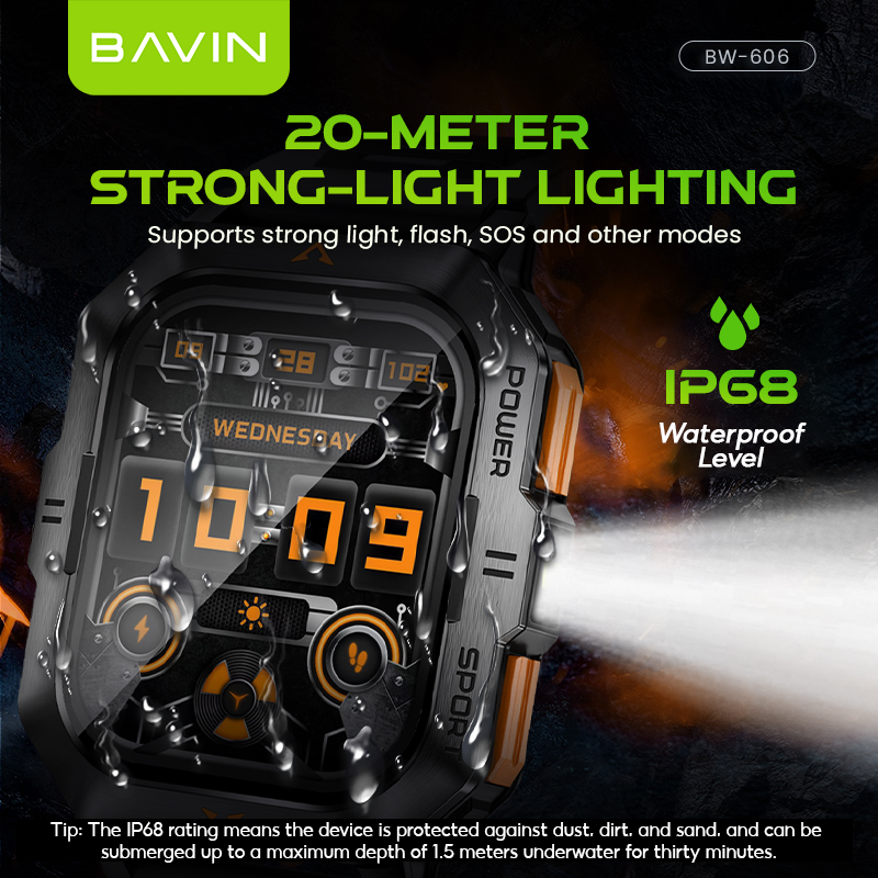 BAVIN BW606 Waterproof Sport Smart Watch 2.01