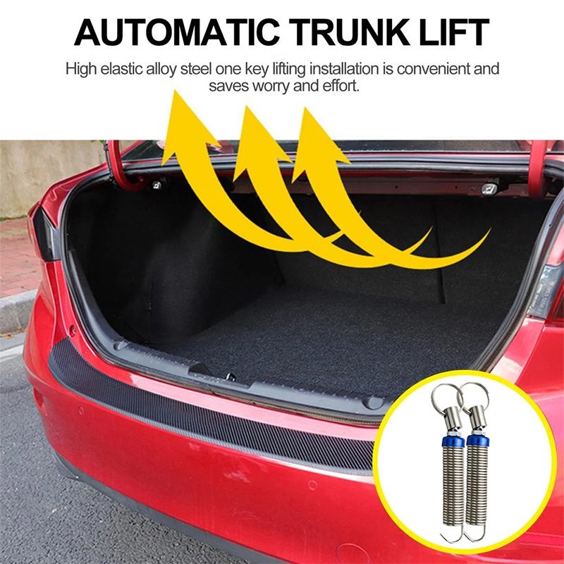 2pcs Car Trunk Lid Spring Car Boot Lifting Spring Tool Trunk Spring ...