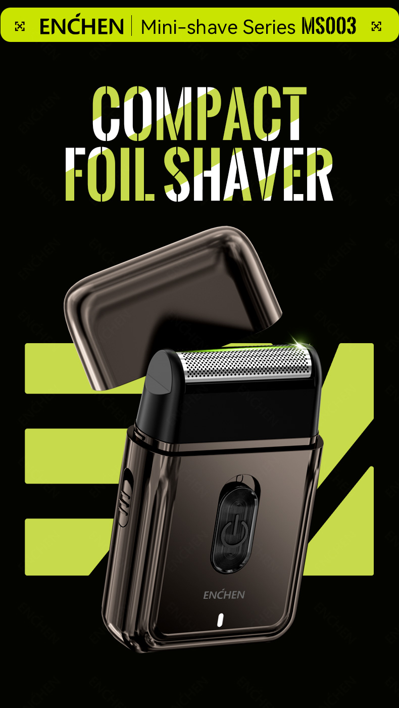 ENCHEN MS003 Portable Mini Reciprocating Shaver Compact for Travel ...