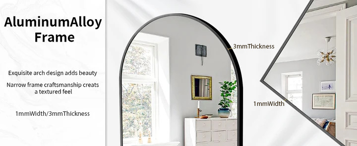 Bathroom Mirror With Shelf Wall Mirror Makeup Mirror Square HD Mirror ...