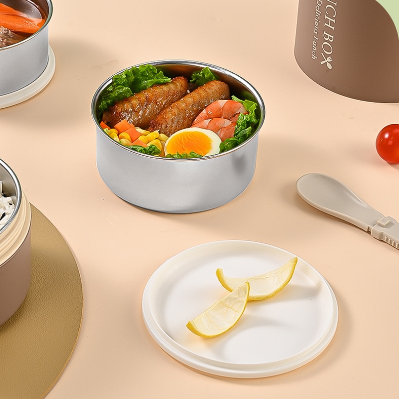 304 Stainless Steel Lunch Box, Layered Lunch Box With Rice Insulation ...