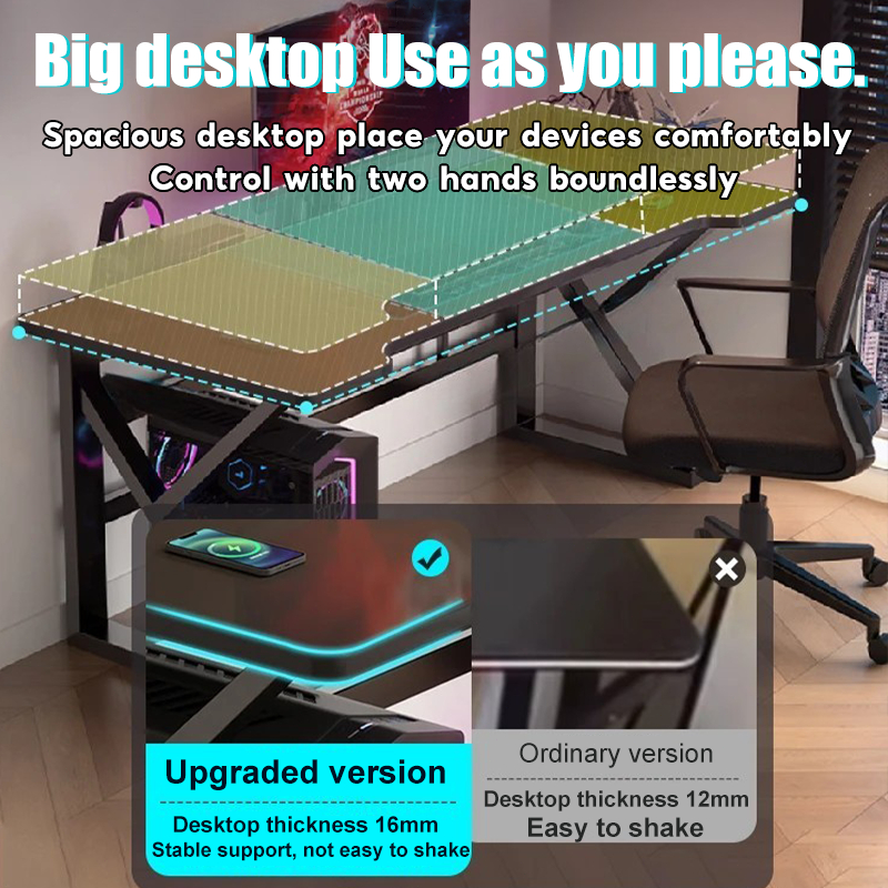 Computer Table Gaming Table Office Table Study Table Carbon Fiber ...