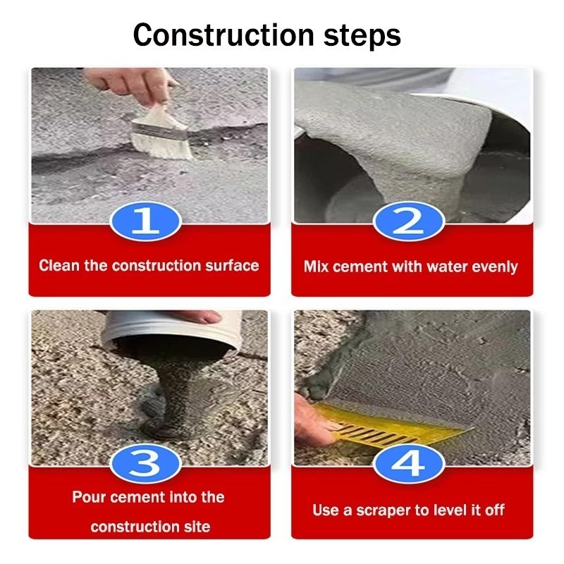 WaterProof Leak Proofing Cement 3 Mins Quick Dry Cepat Kering 1Kg For ...