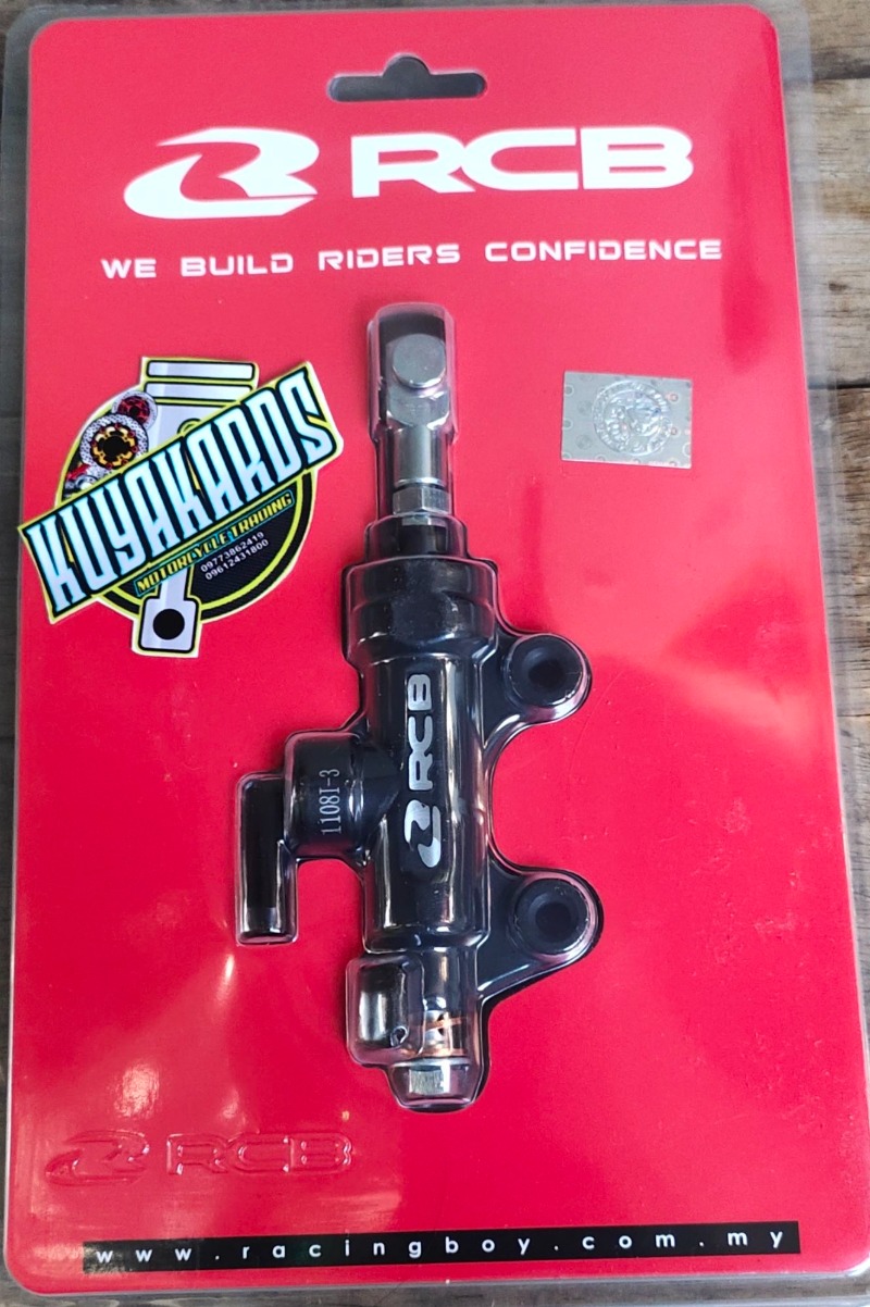 RCB Rear Brake Master Pump Charcoal Black, Universal Fit | Shopee ...